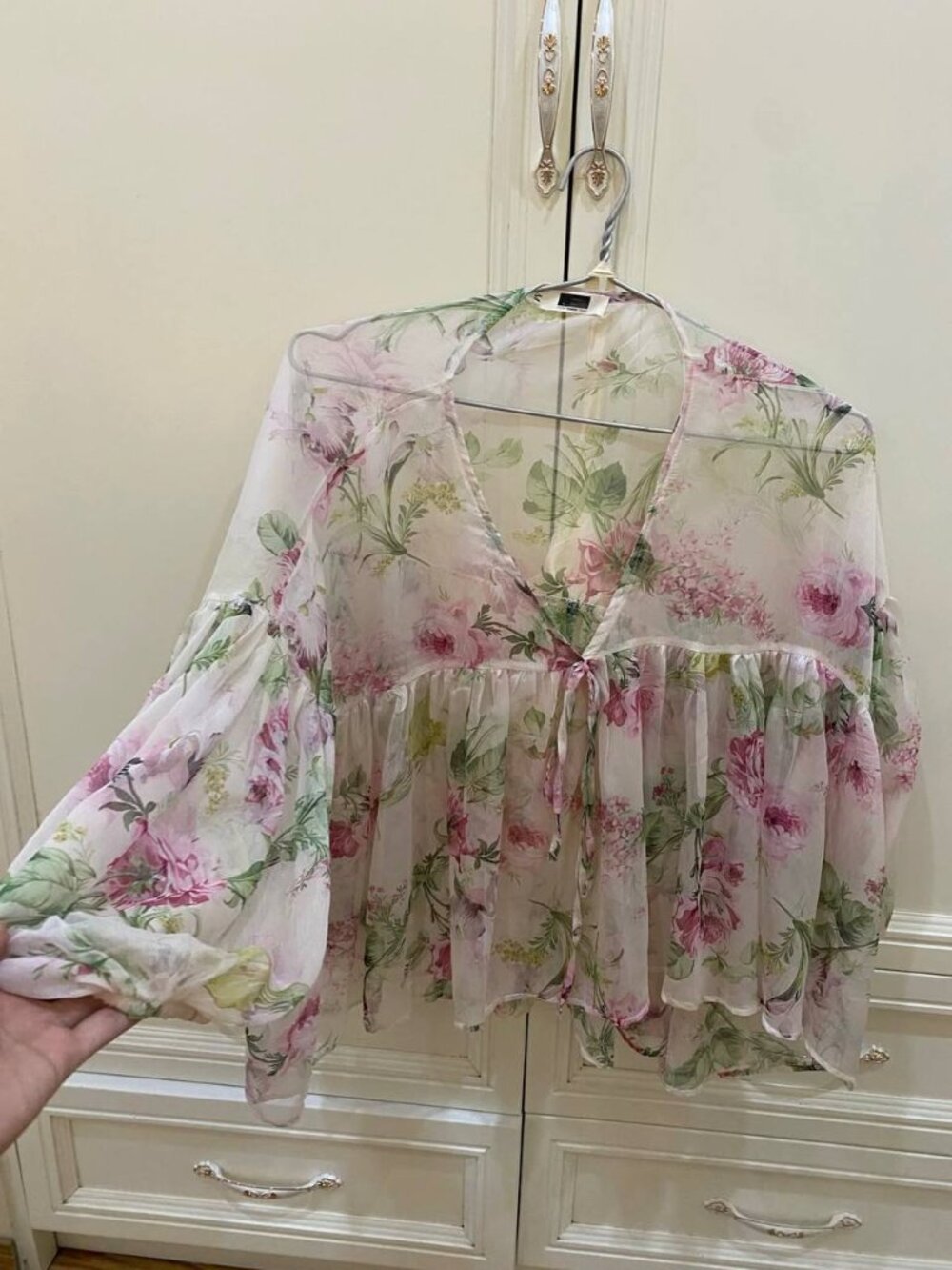 Floral Long Sleeve Blouse